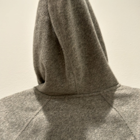 The North Face gray quarter zip and button up hoodie - Picture 6 of 8